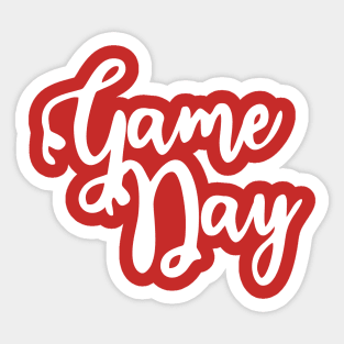 Get Up! It's GAME DAY! Sticker